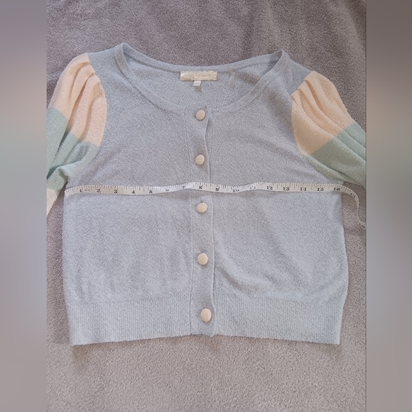 LoveShackFancy Pastel Button Down Cardigan. Size S. - Picture 13 of 14